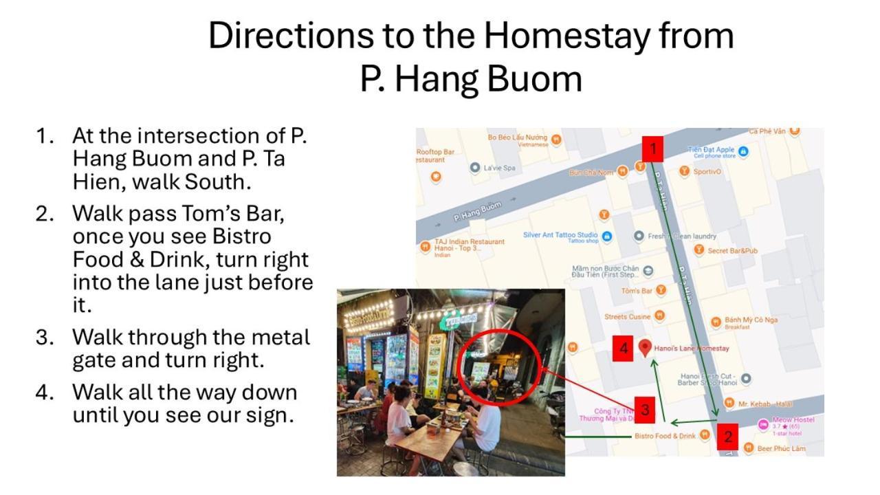 Hanoi'S Lane Homestay Exterior foto